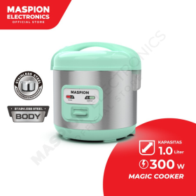 Ufoelektronika Maspion MRJ1003TSS Magic Com Mini Stainless 1L 