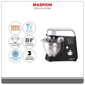 Ufoelektronika Maspion Stand Mixer Kapasitas 4 Liter SM400 