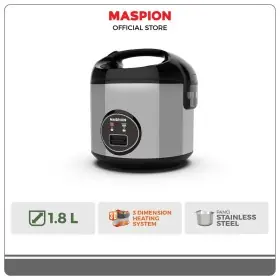 Maspion MRJ1898 Magic Com Rice Cooker 1,8 Liter Panci Stainless