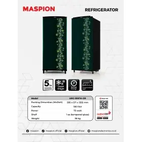 Maspion Kulkas 1 Pintu 180 Liter URG180FM-GR