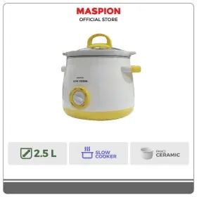 Ufoelektronika Maspion MSC1825 Slow Cooker 2,5 Liter Alat Bantu Masak Pelan Pemanas