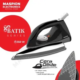 Ufoelektronika Maspion Setrika Ceramic 350 Watt HA380 