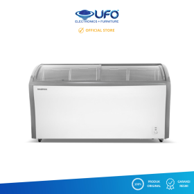Ufoelektronika Maspion Chest Freezer Box 580 Liter Sliding Glass MFI580C