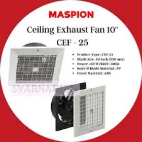 Ufoelektronika Maspion CEF2510 Ceiling Exhaust Fan 10'