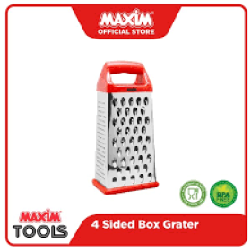 Maxim MTSIGRE 4 Sided Box Grater Red