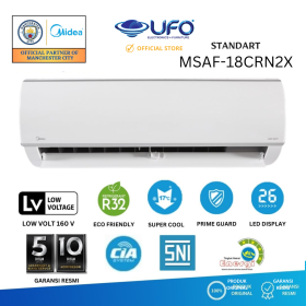 Midea AC 2 PK Split Standart Anti Karat MSAF-18CRN2X Garansi 10+5 Tahun