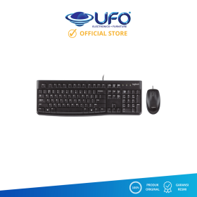 LOGITECH MK120 COMBO KEYBOARD MOUSE USB GARANSI RESMI