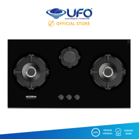 Ufoelektronika Modena Kompor Gas Tanam 3 Tungku BH4937 