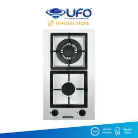 Ufoelektronika Modena Kompor Tanam Gas 2 Tungku BH3324