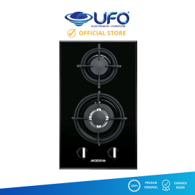 Ufoelektronika Modena Kompor Gas Tanam 2 Tungku  BH0325ACBK