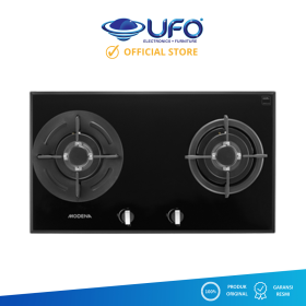 Ufoelektronika Modena Kompor Tanam Gas 2 Tungku BH1725LA