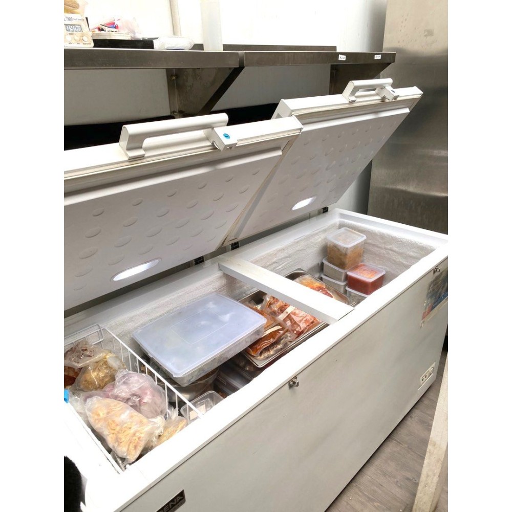 Modena Chest Freezer Box 2 Pintu 510 Liter MD0516W