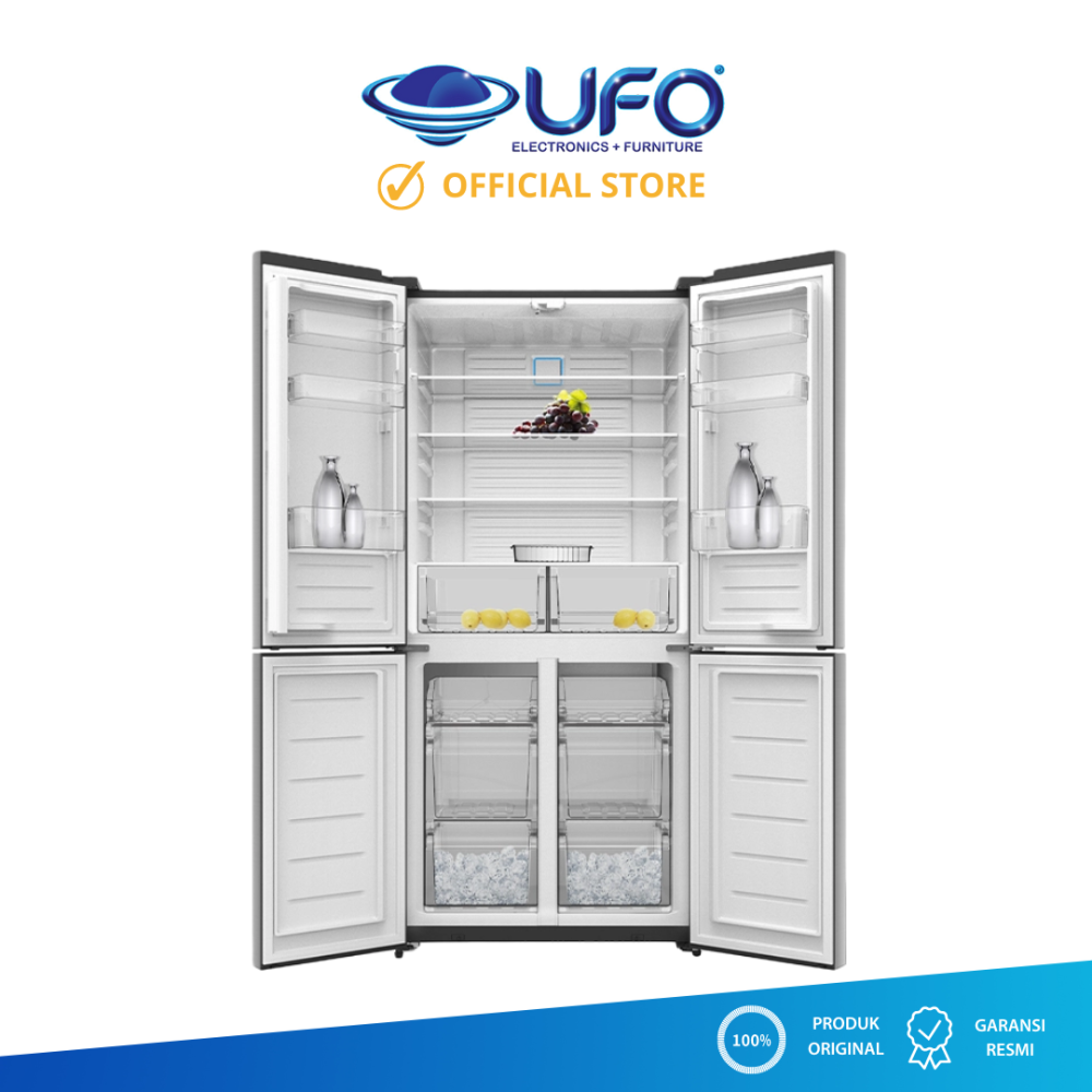 Modena Kulkas 4 Pintu Side By Side 492 Liter RF4920MABG