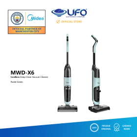 Midea MWD-X6 Vacum Cleaner Nirkabel 3 in 1 ( Vacum + Mop + Wash ) 120 Watt