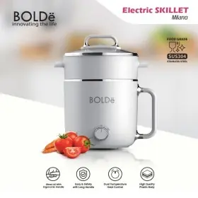 Ufoelektronika Bolde Panci Masak Steamer  SKILLETMILANO1,8L 