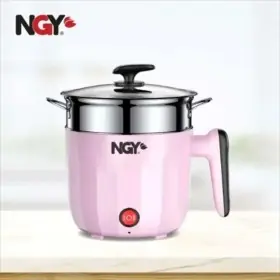 Ufoelektronika Nagoya Electric Cooker Multi Fungsi 18CM Pink NGY-111 