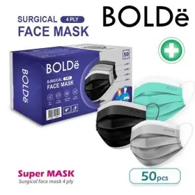 Ufoelektronika BOLDE MASKER SURGICAL 4PLY 50PCS