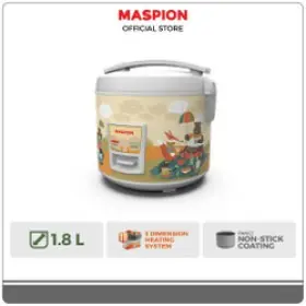 Ufoelektronika Maspion  Rice Cooker Maspion 1,8 Liter MRJ1892
