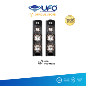 Ufoelektronika Polytron 8 Inch Speaker Bluetooth Aktif Karaoke PAS8E28 