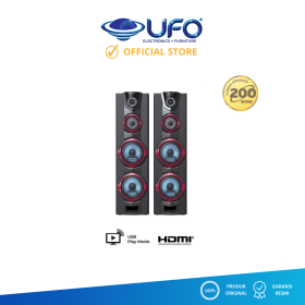 Ufoelektronika POLYTRON PAS8FF28 Bluetooth Speaker Aktif Karaoke 8 Inch