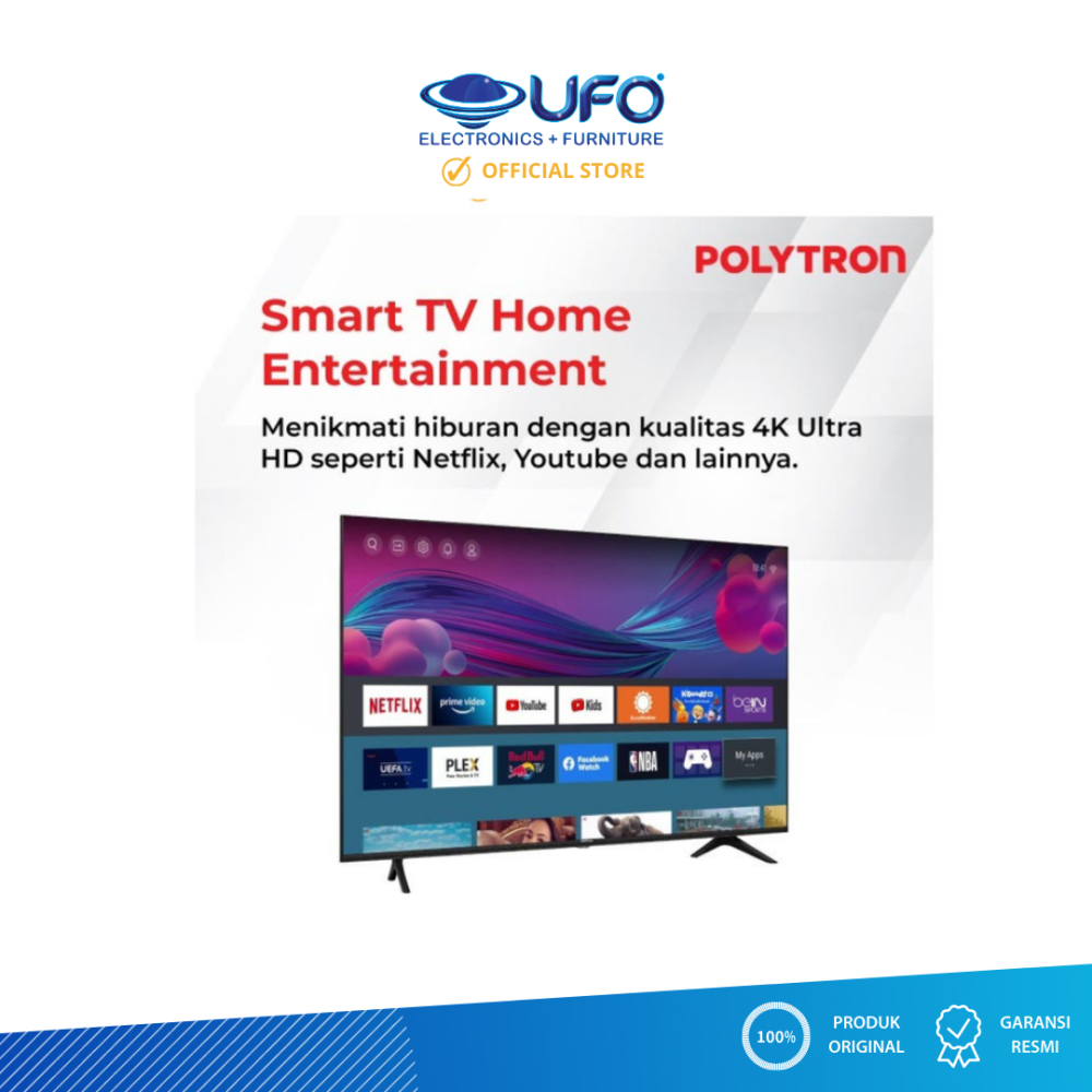 Polytron 55 Inch Smart Led Uhd Tv PLD55UV5920 