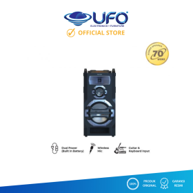 Ufoelektronika POLYTRON PTS12KF15 Portable Speaker Bluetooth Karaoke 12 Inch