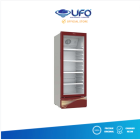 Ufoelektronika POLYTRON SCN237R SHOWCASE 1 PINTU 285 LITER