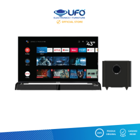 Ufoelektronika Polytron 43 Inch Led Tv Android PLD43BAG9953E+SWF0251