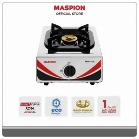 Ufoelektronika Maspion Kompor Gas 1 Tungku Stainless MKG810S 