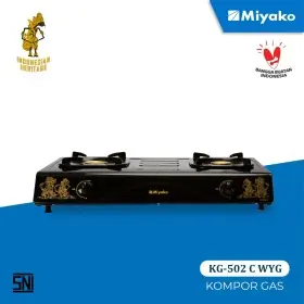 Miyako Kompor Gas 2 Tungku KG502CWYG