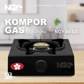 Nagoya  Kompor Gas 1 Tungku NGY44GSTEFLON 