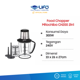 Ufoelektronika MITOCHIBA CH200 FOOD CHOPPER 2L