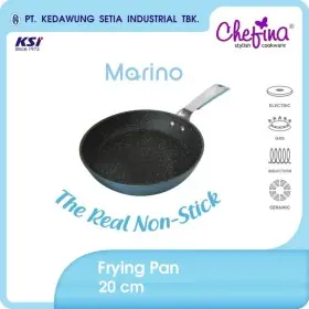Ufoelektronika Kedawung Chefina Marino Single Handle Wok 28 cm Anti Lengket MARINOWOK28CM 