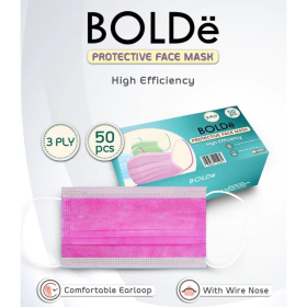 BOLDE FACE MASKER NON MEDIS 50PCS