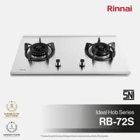 Ufoelektronika RINNAI KOMPOR TANAM (RB72S) 2 TUNGKU