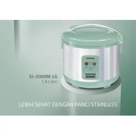 Ufoelektronika Sanken Rice Cooker 3 in 1 1.8 Liter SJ2000M-LG