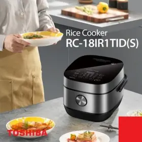 Ufoelektronika TOSHIBA Rice Cooker Digital Low Carbo 1.8 Liter RC18IR1TID(S)