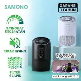 Ufoelektronika Samono Smart Air Purifier HEPA 13 Filter 4 Lapis  SWAPW80 