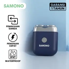 Ufoelektronika Samono 2W Shaver Elektrik Waterproof Portable SWESB45 