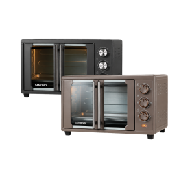 Samono Oven Listrik Low Watt Kapasitas Besar 33 Liter Coklat SW-EOB33B