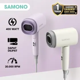 Ufoelektronika Samono Hair Dryer Hemat Daya Cepat Kering Travel Friendly SW-HD30