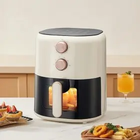 Ufoelektronika Samono Aesthetic Transparan Air Fryer 700W Low Watt SNI SWAFW50