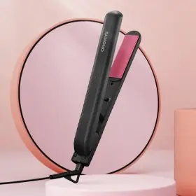 Ufoelektronika Samono 20W 2in1 Catok Rambut Lurus dan Curly Plat Keramik  SW-HS01