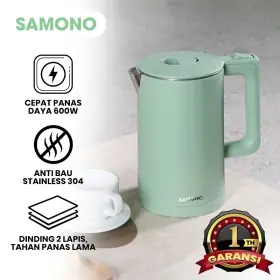 Ufoelektronika Samono 600W Electric Kettle Teko Listrik Pemanas Air SW-EKS17B