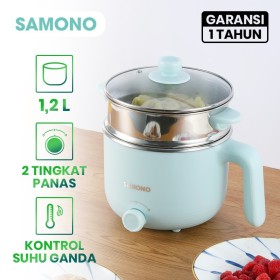 Ufoelektronika Samono 1.2L Multi Function Cooker Electric Panci Listrik  SWDG01 