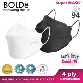 BOLDE KF9410PCS MASKER 10 PCS