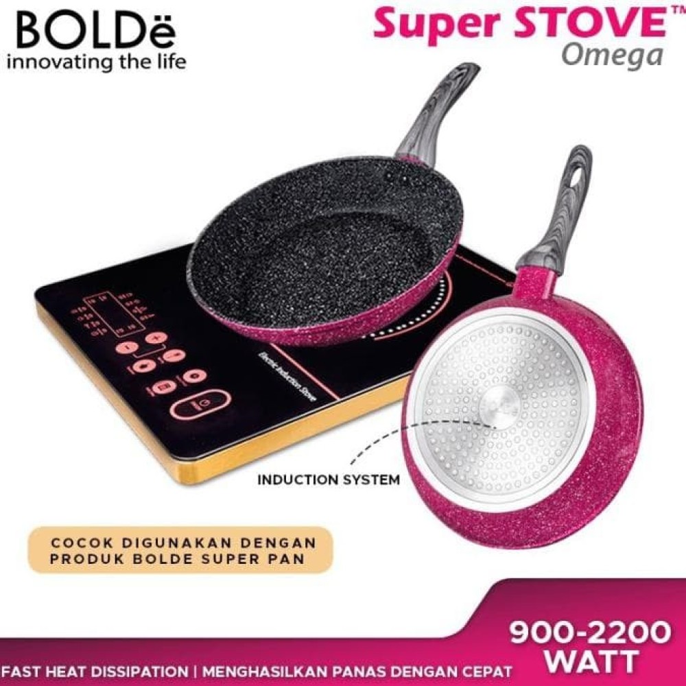Bolde Digital Induction Cooker SUPERSTOVEOMEGA 
