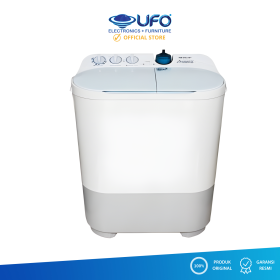 Sharp 7 Kg Mesin Cuci 2 Tabung EST77FPBK / PK