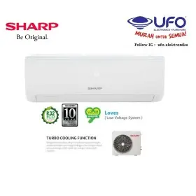 Sharp AHA9UCY Air Conditioner 1 PK Turbo Cool