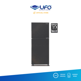 Sharp Kulkas 2 Pintu J-Tech Inverter 205 / 187 Liter SJ246XIMK